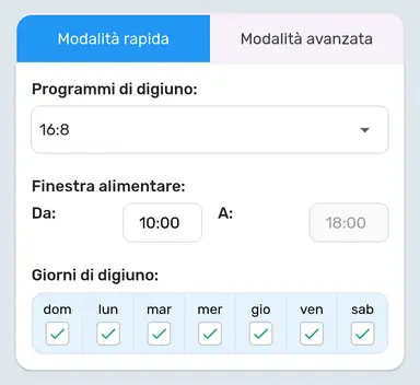 Modalità rapida